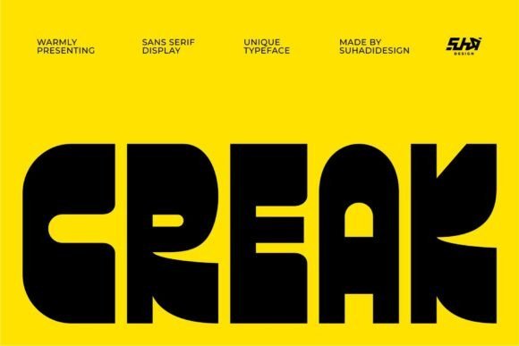 Creak Font - Featured Image