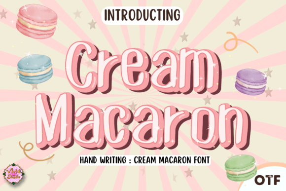 Cream Macaron Font - Featured Image
