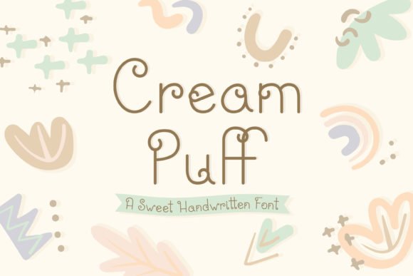 Cream Puff Font - Featured Image