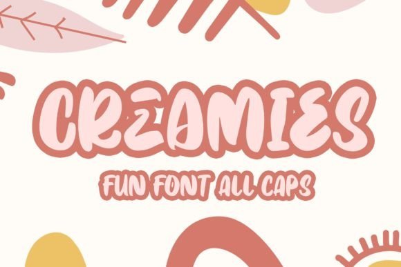 Creamies Font - Featured Image