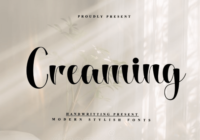 Creaming Font - Featured Image