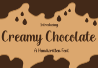 Creamy Chocolate Font - Featured Image