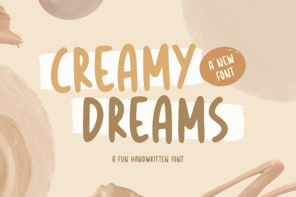 Creamy Dreams Font - Featured Image