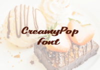 Creamy Pop Font - Featured Image