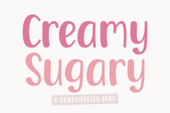 Creamy Sugary Font - Featured Image