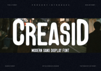 Creasid Font - Featured Image