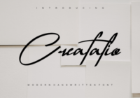 Creatalio Font - Featured Image