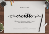 Creatie Font - Featured Image