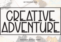 Creative Adventure Font - Featured Image
