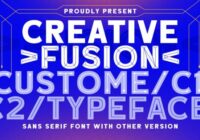 Creative Fusion Font - Featured Image