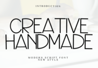 Creative Handmade Font - Featured Image