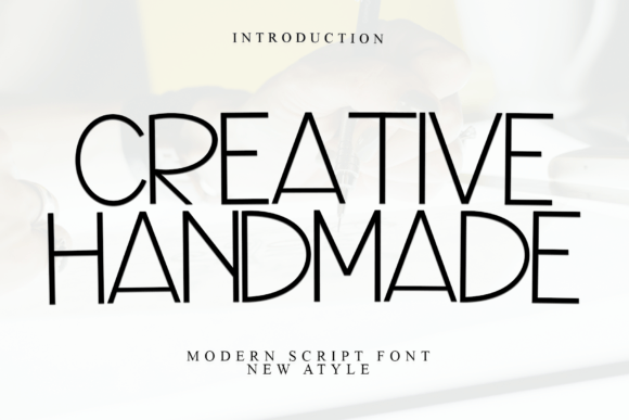 Creative Handmade Font - Featured Image