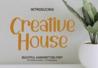 Creative House Font - Featured Image