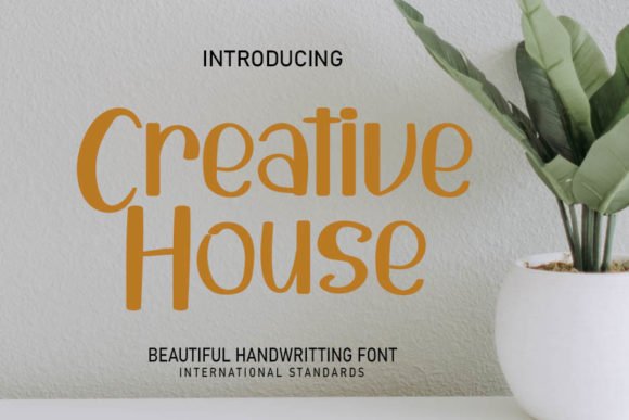 Creative House Font - Featured Image
