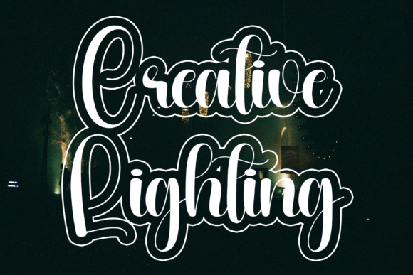 Creative Lighting Font - Featured Image