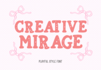 Creative Mirage Font - Featured Image