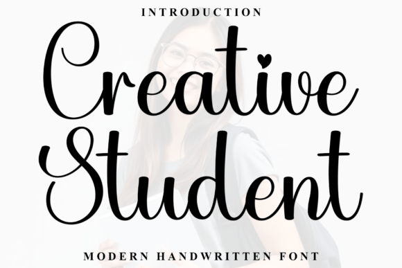 Creative Student Font - Featured Image