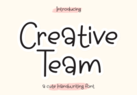 Creative Team Font - Featured Image