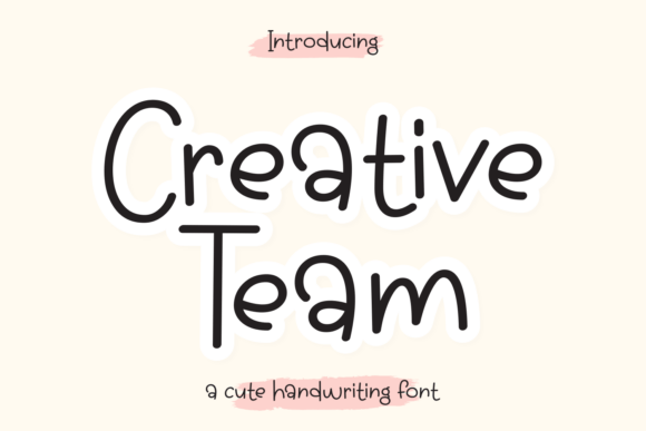 Creative Team Font - Featured Image