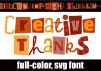 Creative Thanks Font - Featured Image
