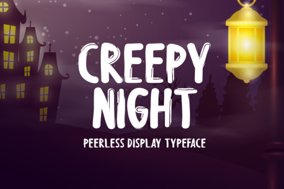 Creepy Night Font - Featured Image