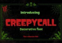 Creepycall Font - Featured Image
