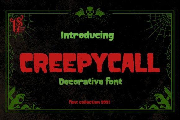 Creepycall Font - Featured Image