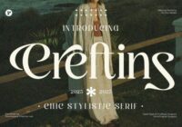 Creftins Font - Featured Image