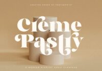 Creme Pastry Font - Featured Image