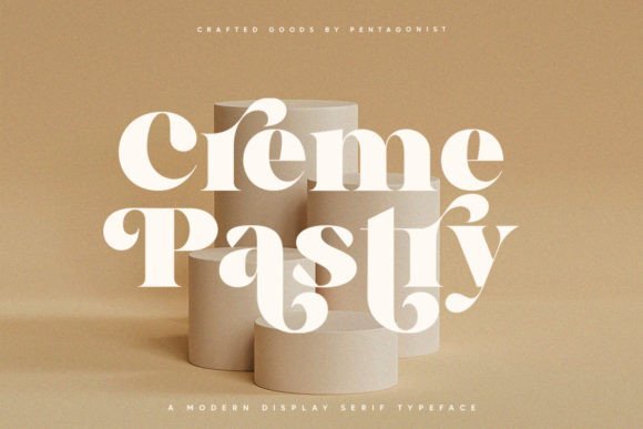 Creme Pastry Font - Featured Image