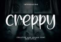 Creppy Font - Featured Image