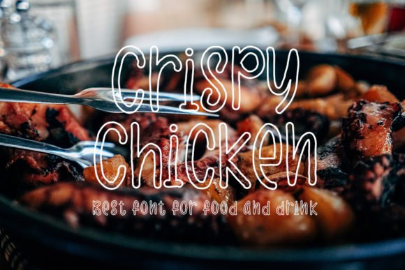Crispy Chicken Font - Featured Image