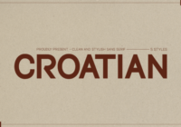 Croatian Font - Featured Image