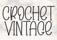 Crochet Vintage Font - Featured Image