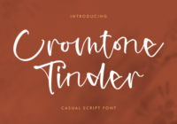 Cromtone Tinder Font - Featured Image