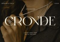 Cronde Font - Featured Image