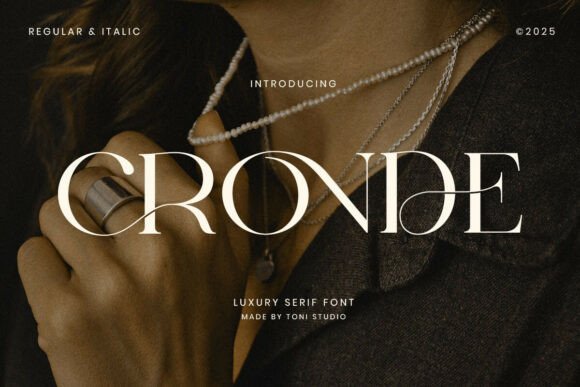 Cronde Font - Featured Image
