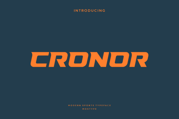 Cronor Font - Featured Image