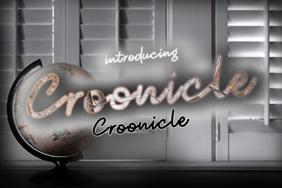 Croonicle Font - Featured Image