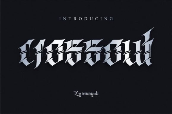 Crossout Font - Featured Image