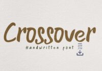 Crossover Font - Featured Image