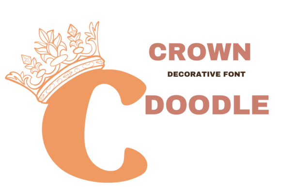 Crown Doodle Font - Featured Image