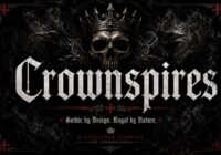 Crownspires Font - Featured Image