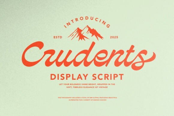 Crudents Font - Featured Image