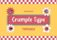 Crumple Type Font - Featured Image