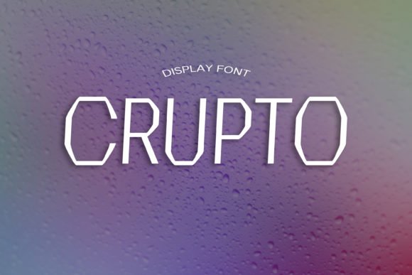 Crupto Font - Featured Image