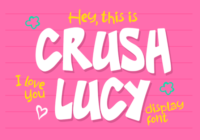 Crush Lucy Font - Featured Image