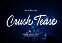 Crush Tease Font - Featured Image