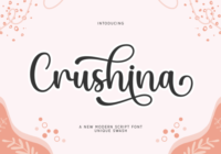Crushina Font - Featured Image