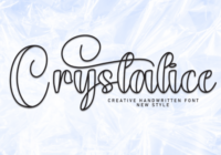Crystalice Font - Featured Image